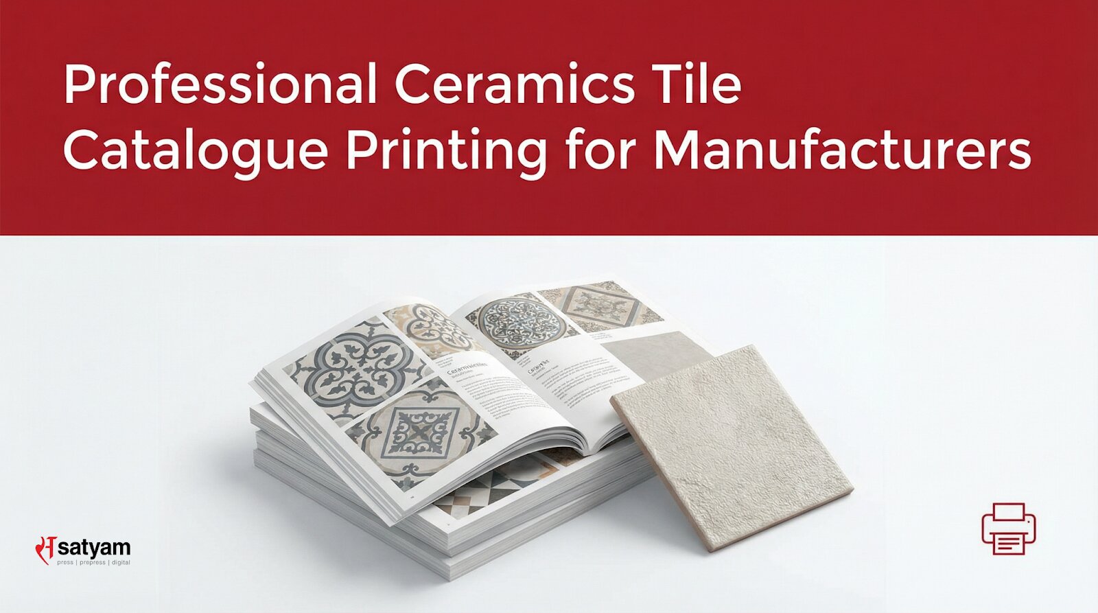 Professional Ceramics Tile Catalogue Printing for Manufacturers